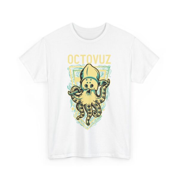 Quirky Octopus Graphic Tee, Fun Shirt for Ocean Lovers, Casual Wear, Gift for Marine Enthusiasts, Summer Style - Image 4