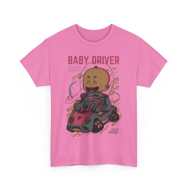 Vintage Baby Driver Tee, Unisex Cotton Shirt, Cool Retro T-Shirt, Gamer Gift, Movie Merch, Fun Kids Apparel - Image 23