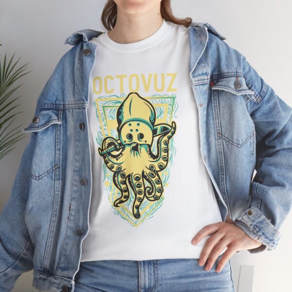 Quirky Octopus Graphic Tee, Fun Shirt for Ocean Lovers, Casual Wear, Gift for Marine Enthusiasts, Summer Style - Image 10