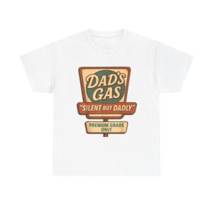 Silent But Dadly T-Shirt , Funny Father’s Day Gift , Fart Joke Vintage Tee for Dad