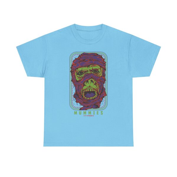 Mummy Gorilla Tee - Unisex Heavy Cotton, Halloween Costume, Graphic T-Shirt, Gift for Horror Fans, Vintage Style - Image 16