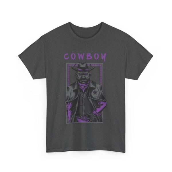 Vintage Cowboy Graphic Tee, Unisex Heavy Cotton Shirt, Western Style Apparel, Unique Gift for Cowboy Lovers, Casual Wear, Festival Outfit - Image 35