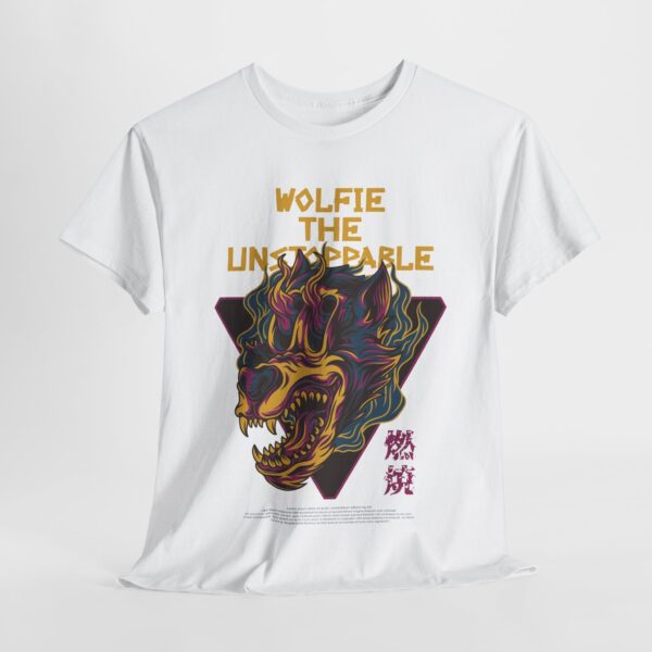 Wolfie the Unstoppable Unisex Cotton Tee - Graphic Tee for Casual Style, Gifts for Friends, Unisex Apparel, Streetwear - Image 7