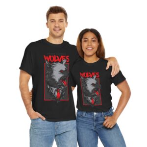 Unisex Heavy Cotton Tee – Bold Graphic T-Shirt for Art Lovers, Casual Wear, Statement Shirt, Gift for Him or Her