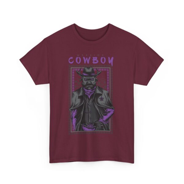 Vintage Cowboy Graphic Tee, Unisex Heavy Cotton Shirt, Western Style Apparel, Unique Gift for Cowboy Lovers, Casual Wear, Festival Outfit - Image 23