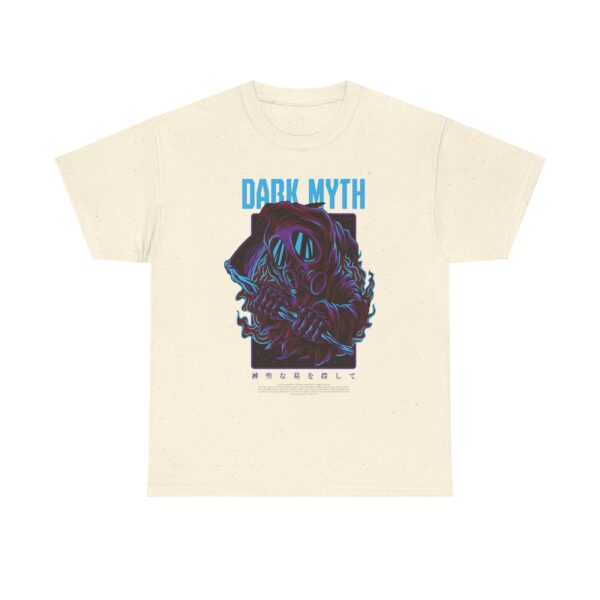 Dark Myth Unisex Heavy Cotton Tee - Graphic Tee, Cool T-Shirt, Casual Wear, Gift for Him/Her, Unique Art Design - Image 22