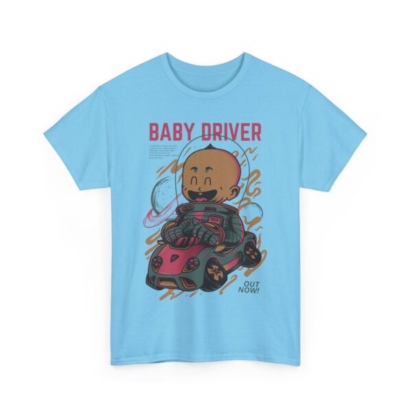 Vintage Baby Driver Tee, Unisex Cotton Shirt, Cool Retro T-Shirt, Gamer Gift, Movie Merch, Fun Kids Apparel - Image 19
