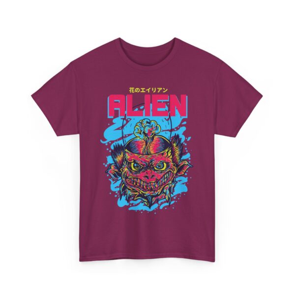 Alien Graphic Unisex Heavy Cotton Tee, Comfortable Casual Wear, Everyday Fashion, Perfect Gift for Space Lovers, Trendy Tee, Unique [...] - Image 58