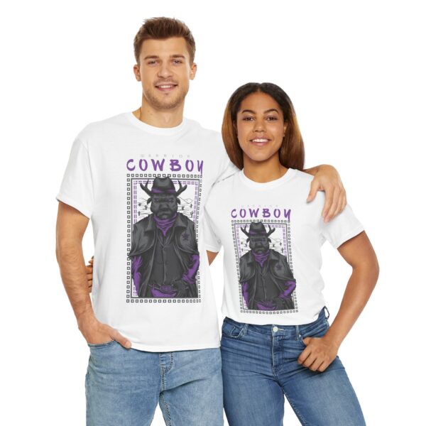 Vintage Cowboy Graphic Tee, Unisex Heavy Cotton Shirt, Western Style Apparel, Unique Gift for Cowboy Lovers, Casual Wear, Festival Outfit