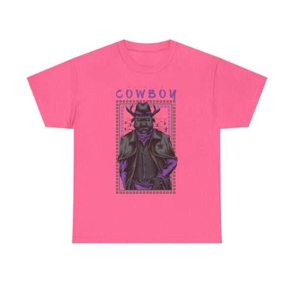 Vintage Cowboy Graphic Tee, Unisex Heavy Cotton Shirt, Western Style Apparel, Unique Gift for Cowboy Lovers, Casual Wear, Festival Outfit - Image 53