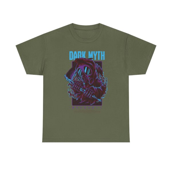Dark Myth Unisex Heavy Cotton Tee - Graphic Tee, Cool T-Shirt, Casual Wear, Gift for Him/Her, Unique Art Design - Image 30