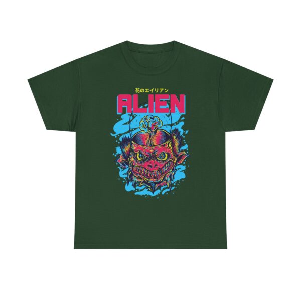 Alien Graphic Unisex Heavy Cotton Tee, Comfortable Casual Wear, Everyday Fashion, Perfect Gift for Space Lovers, Trendy Tee, Unique [...] - Image 28