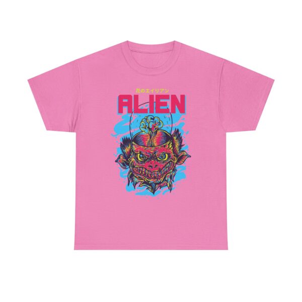Alien Graphic Unisex Heavy Cotton Tee, Comfortable Casual Wear, Everyday Fashion, Perfect Gift for Space Lovers, Trendy Tee, Unique [...] - Image 48