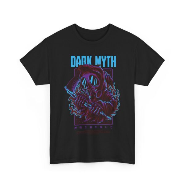 Dark Myth Unisex Heavy Cotton Tee - Graphic Tee, Cool T-Shirt, Casual Wear, Gift for Him/Her, Unique Art Design - Image 12