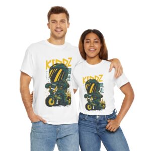 Cool Kidz Cartoon Racer Tee – Unisex Heavy Cotton T-Shirt