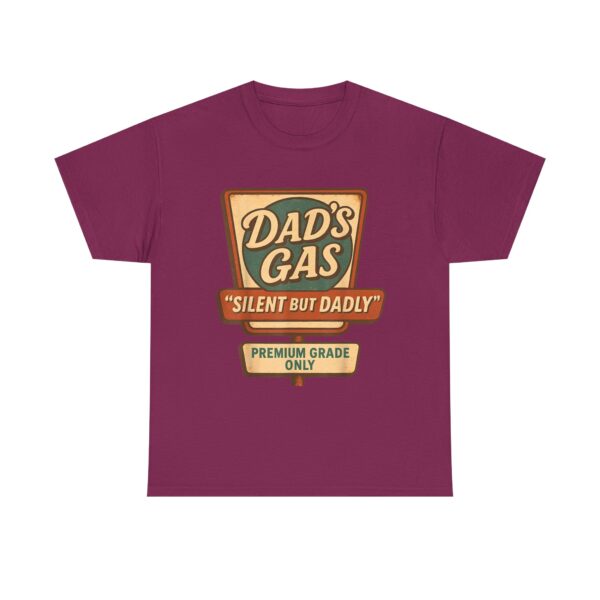 Silent But Dadly T-Shirt , Funny Father's Day Gift , Fart Joke Vintage Tee for Dad - Image 41