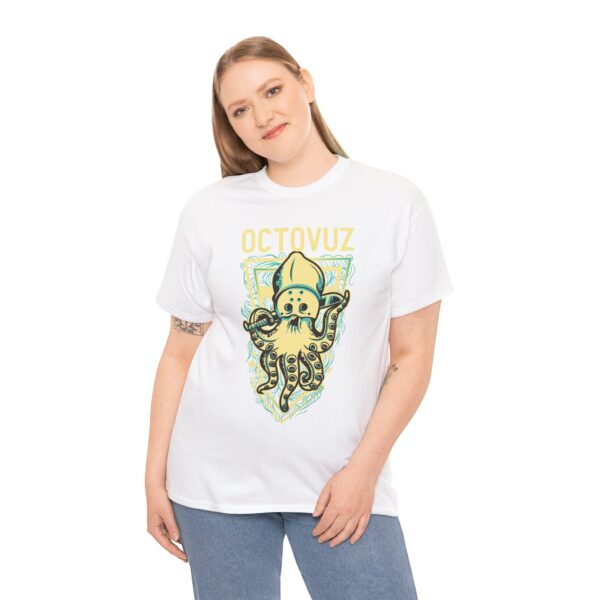 Quirky Octopus Graphic Tee, Fun Shirt for Ocean Lovers, Casual Wear, Gift for Marine Enthusiasts, Summer Style - Image 6