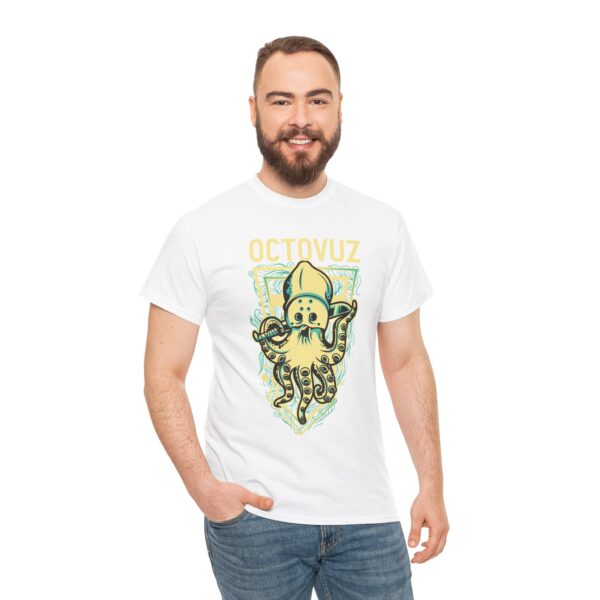 Quirky Octopus Graphic Tee, Fun Shirt for Ocean Lovers, Casual Wear, Gift for Marine Enthusiasts, Summer Style - Image 7