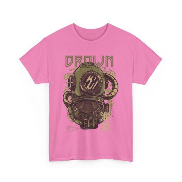 Steampunk Inspired Drown Tee, Vintage Graphic Shirt, Unisex Cotton Top, Eco-Friendly Fashion, Perfect for Gift Giving - Image 27