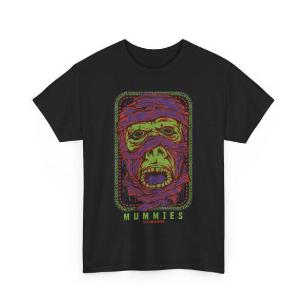 Mummy Gorilla Tee - Unisex Heavy Cotton, Halloween Costume, Graphic T-Shirt, Gift for Horror Fans, Vintage Style - Image 14