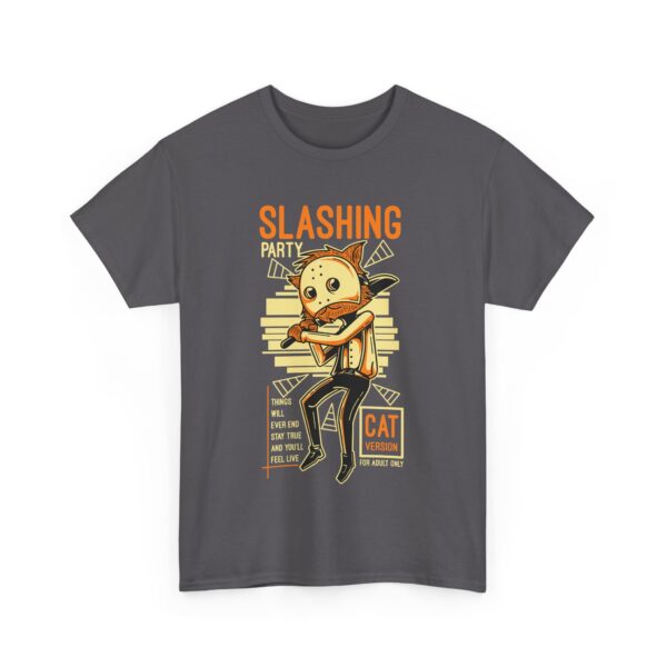 Cool Graphic Tee - Slashing Cat Design, Unisex Cotton Shirt, Casual Wear, Unique Gift, Cat Lover Apparel - Image 31