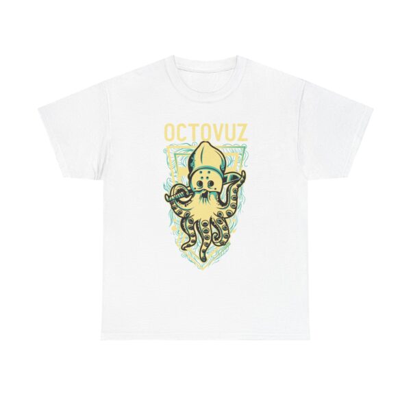 Quirky Octopus Graphic Tee, Fun Shirt for Ocean Lovers, Casual Wear, Gift for Marine Enthusiasts, Summer Style - Image 2