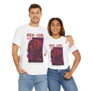 Retro Anime Unisex Cotton Tee – Graphic T-Shirt, Gift for Gamers, Cosplay Apparel, Trendy Streetwear, Vintage Style