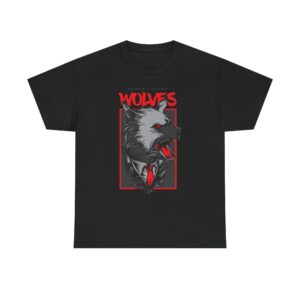Unisex Heavy Cotton Tee – Bold Graphic T-Shirt for Art Lovers, Casual Wear, Statement Shirt, Gift for Him or Her