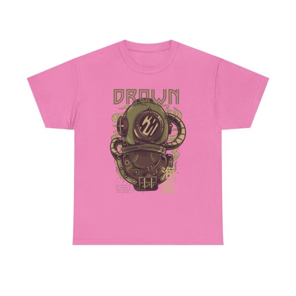 Steampunk Inspired Drown Tee, Vintage Graphic Shirt, Unisex Cotton Top, Eco-Friendly Fashion, Perfect for Gift Giving - Image 25
