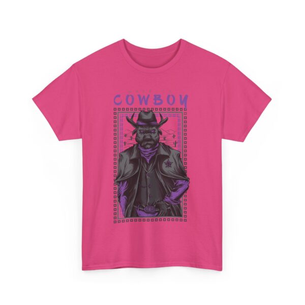 Vintage Cowboy Graphic Tee, Unisex Heavy Cotton Shirt, Western Style Apparel, Unique Gift for Cowboy Lovers, Casual Wear, Festival Outfit - Image 59