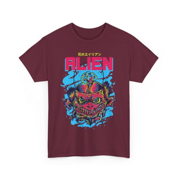 Alien Graphic Unisex Heavy Cotton Tee, Comfortable Casual Wear, Everyday Fashion, Perfect Gift for Space Lovers, Trendy Tee, Unique [...] - Image 22