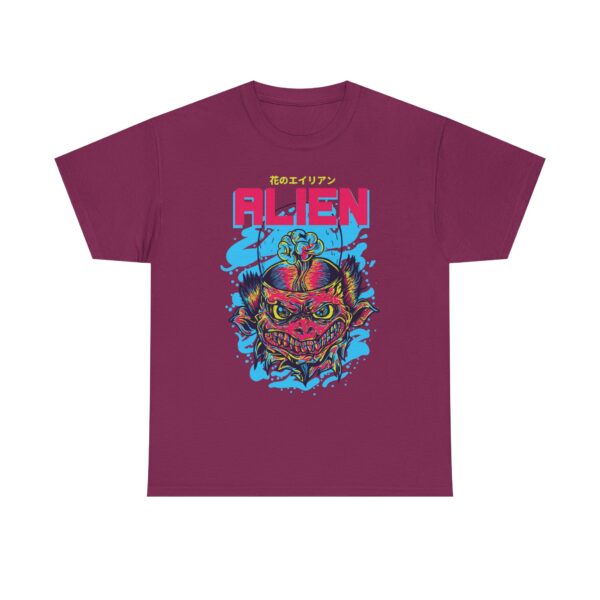 Alien Graphic Unisex Heavy Cotton Tee, Comfortable Casual Wear, Everyday Fashion, Perfect Gift for Space Lovers, Trendy Tee, Unique [...] - Image 56