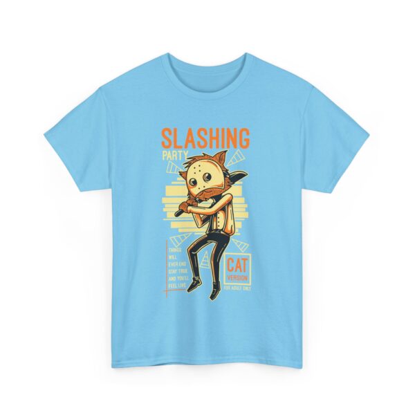 Cool Graphic Tee - Slashing Cat Design, Unisex Cotton Shirt, Casual Wear, Unique Gift, Cat Lover Apparel - Image 27