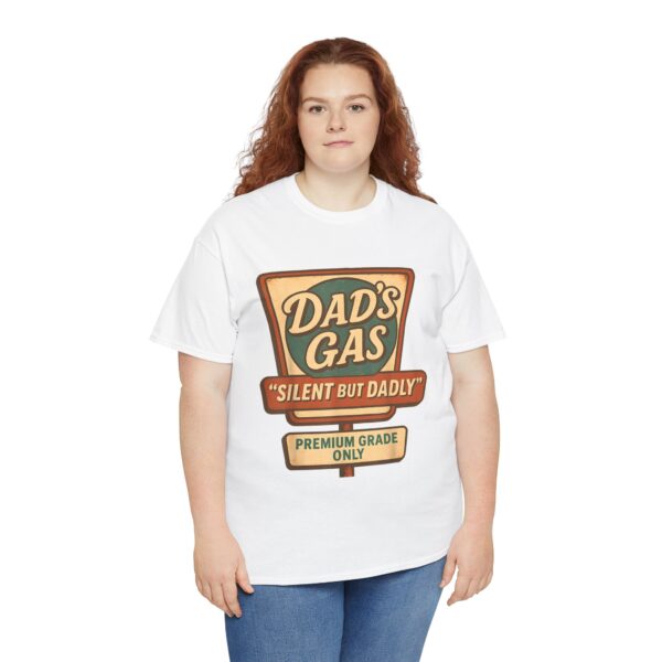 Silent But Dadly T-Shirt , Funny Father's Day Gift , Fart Joke Vintage Tee for Dad - Image 10