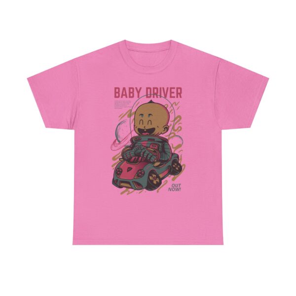 Vintage Baby Driver Tee, Unisex Cotton Shirt, Cool Retro T-Shirt, Gamer Gift, Movie Merch, Fun Kids Apparel - Image 21