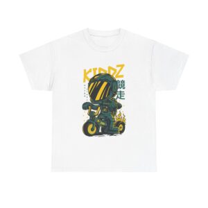 Cool Kidz Cartoon Racer Tee – Unisex Heavy Cotton T-Shirt