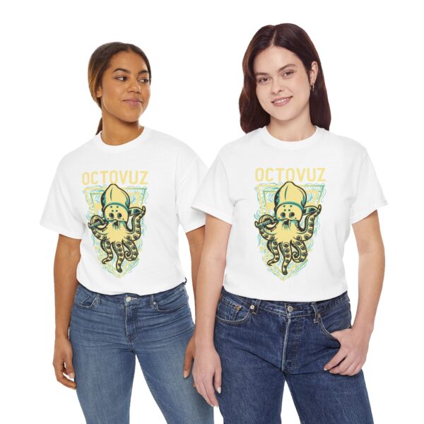 Quirky Octopus Graphic Tee, Fun Shirt for Ocean Lovers, Casual Wear, Gift for Marine Enthusiasts, Summer Style - Image 8