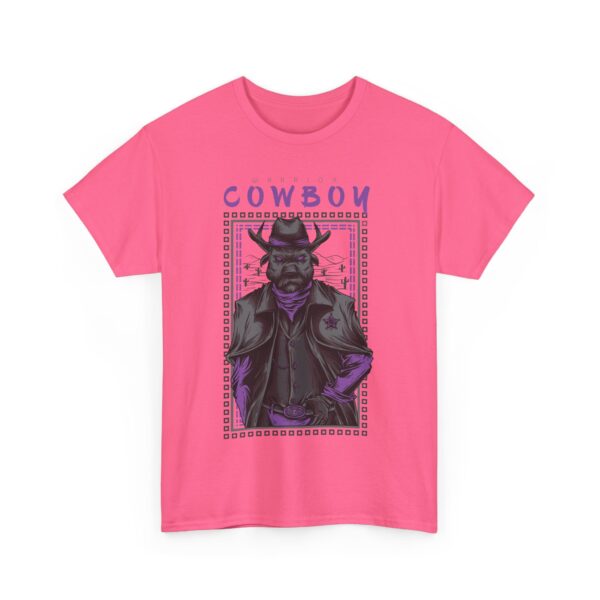 Vintage Cowboy Graphic Tee, Unisex Heavy Cotton Shirt, Western Style Apparel, Unique Gift for Cowboy Lovers, Casual Wear, Festival Outfit - Image 55