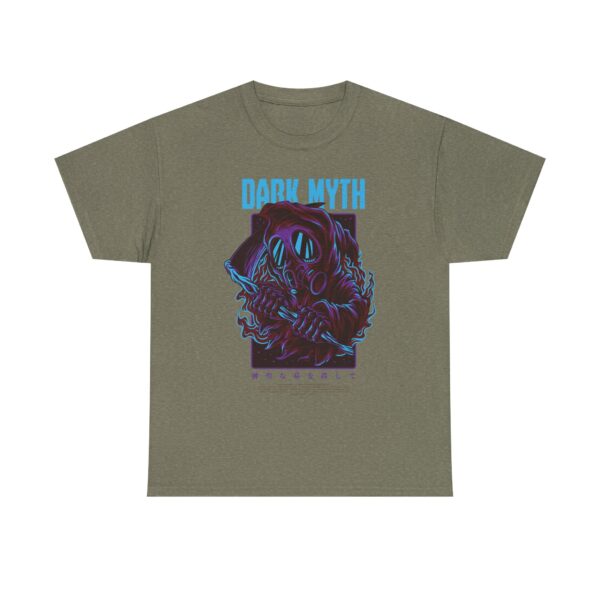 Dark Myth Unisex Heavy Cotton Tee - Graphic Tee, Cool T-Shirt, Casual Wear, Gift for Him/Her, Unique Art Design - Image 26