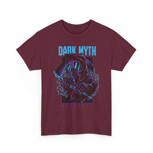 Dark Myth Unisex Heavy Cotton Tee - Graphic Tee, Cool T-Shirt, Casual Wear, Gift for Him/Her, Unique Art Design - Image 16