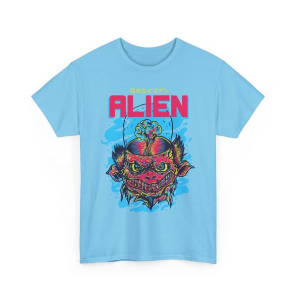Alien Graphic Unisex Heavy Cotton Tee, Comfortable Casual Wear, Everyday Fashion, Perfect Gift for Space Lovers, Trendy Tee, Unique [...] - Image 38