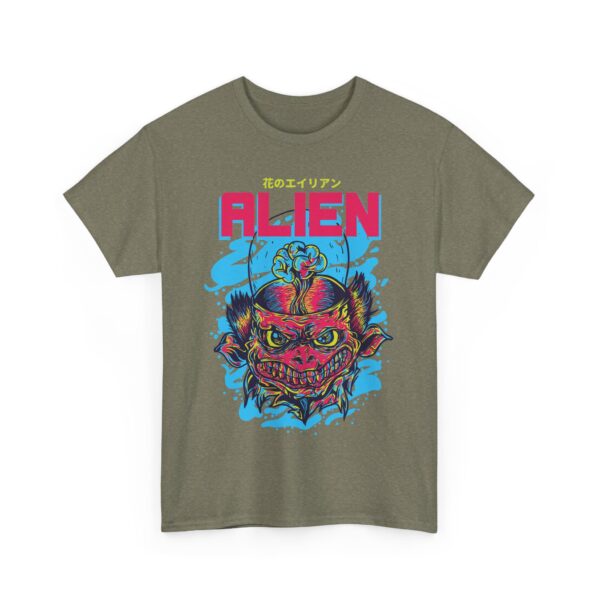 Alien Graphic Unisex Heavy Cotton Tee, Comfortable Casual Wear, Everyday Fashion, Perfect Gift for Space Lovers, Trendy Tee, Unique [...] - Image 26