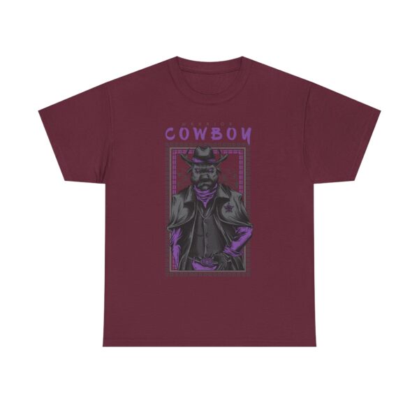 Vintage Cowboy Graphic Tee, Unisex Heavy Cotton Shirt, Western Style Apparel, Unique Gift for Cowboy Lovers, Casual Wear, Festival Outfit - Image 21
