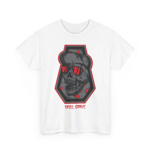 Skull Vibes Unisex Tee, Graphic T-Shirt, Cool Streetwear, Halloween Outfit, Unique Gift, Casual Wear, Music Festival Top - Image 4