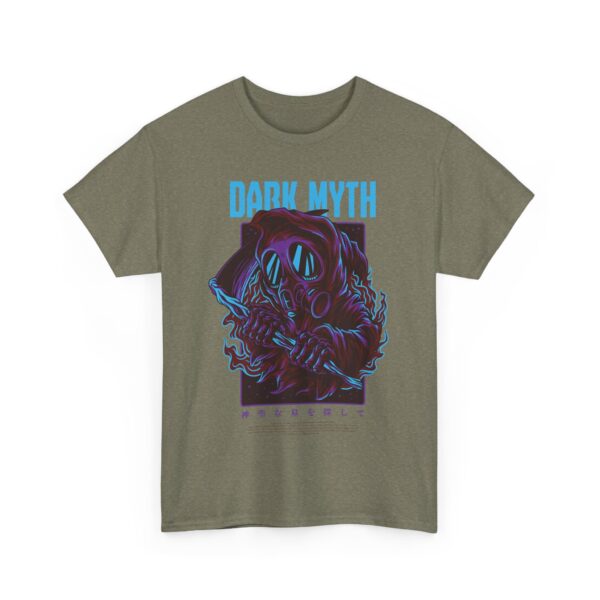Dark Myth Unisex Heavy Cotton Tee - Graphic Tee, Cool T-Shirt, Casual Wear, Gift for Him/Her, Unique Art Design - Image 28