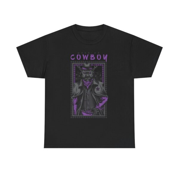 Vintage Cowboy Graphic Tee, Unisex Heavy Cotton Shirt, Western Style Apparel, Unique Gift for Cowboy Lovers, Casual Wear, Festival Outfit - Image 17