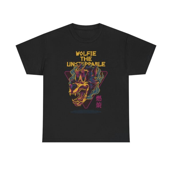 Wolfie the Unstoppable Unisex Cotton Tee - Graphic Tee for Casual Style, Gifts for Friends, Unisex Apparel, Streetwear - Image 13