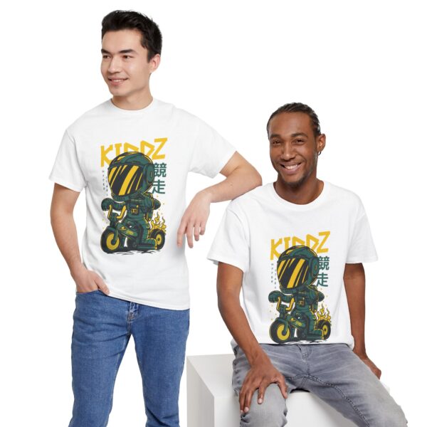 Cool Kidz Cartoon Racer Tee - Unisex Heavy Cotton T-Shirt - Image 11