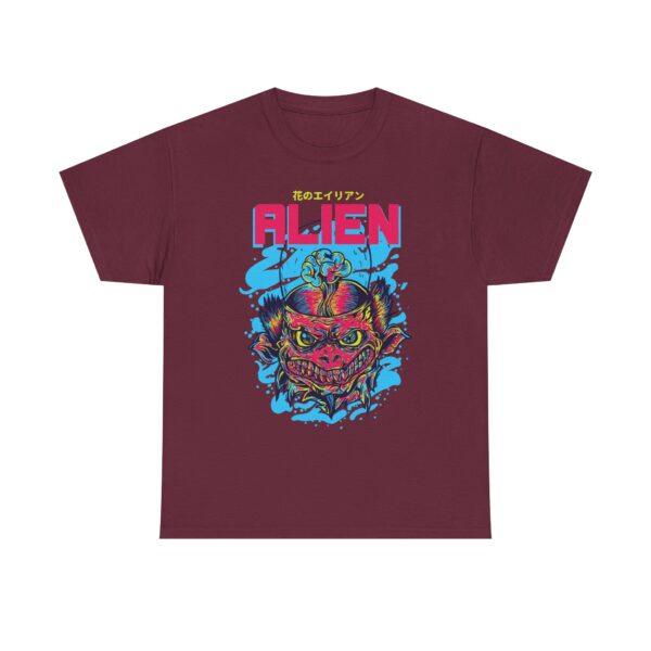 Alien Graphic Unisex Heavy Cotton Tee, Comfortable Casual Wear, Everyday Fashion, Perfect Gift for Space Lovers, Trendy Tee, Unique [...] - Image 20