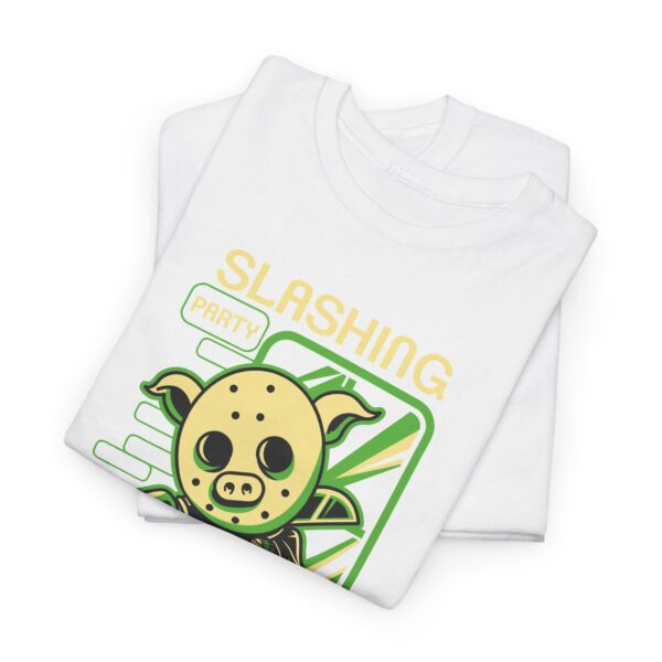 Cute Slashing Monster Tee, Unisex Cotton T-Shirt, Gamer Shirt, Cartoon Graphic Tee, Fun Casual Tee, Unique Gift for Anime Fans - Image 11